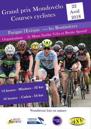 Grand prix MONDOVELO Minimes Cadets 2016