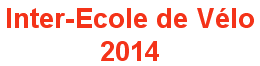 Inter Ecole de Vélo 2014